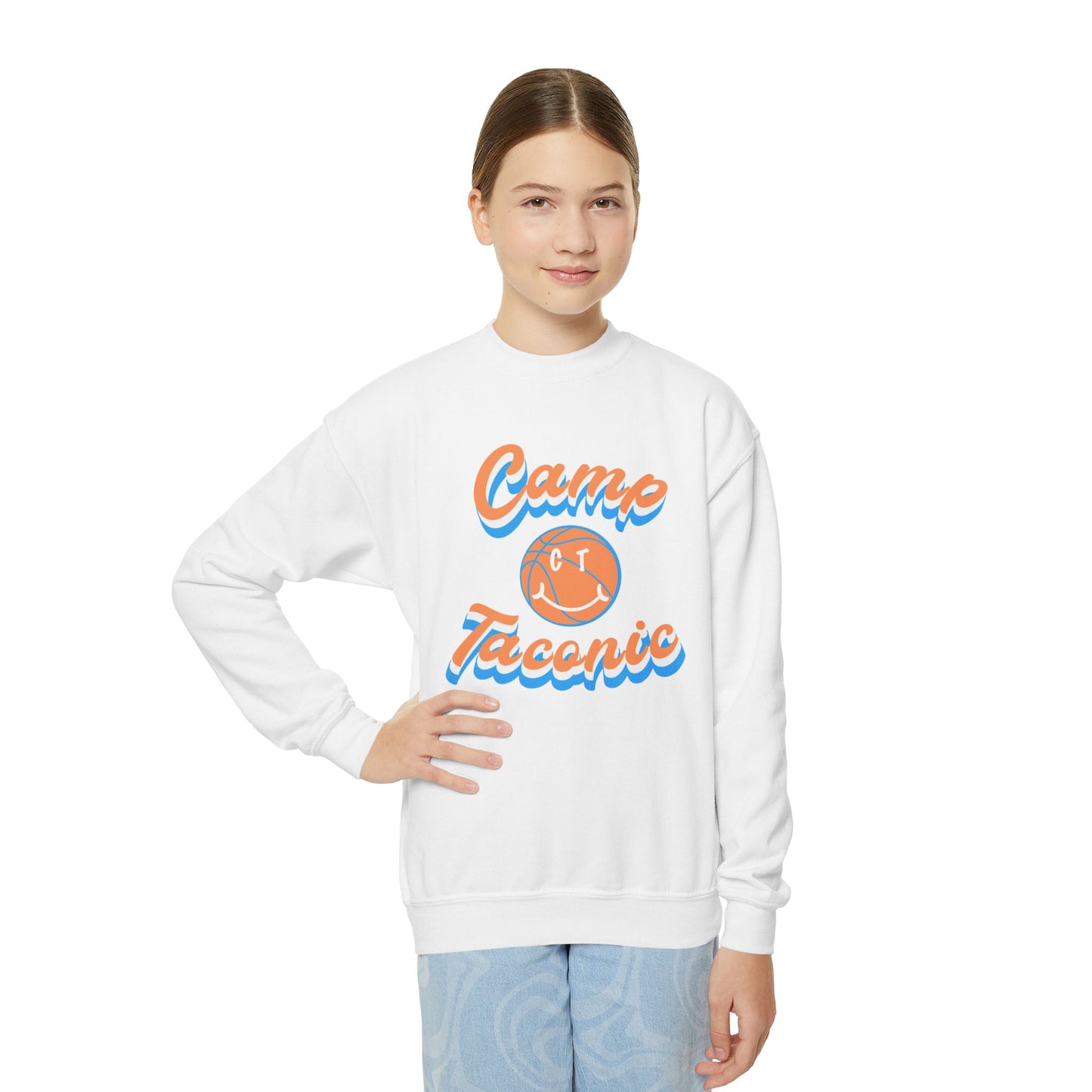 CT Basketball Youth Crewneck