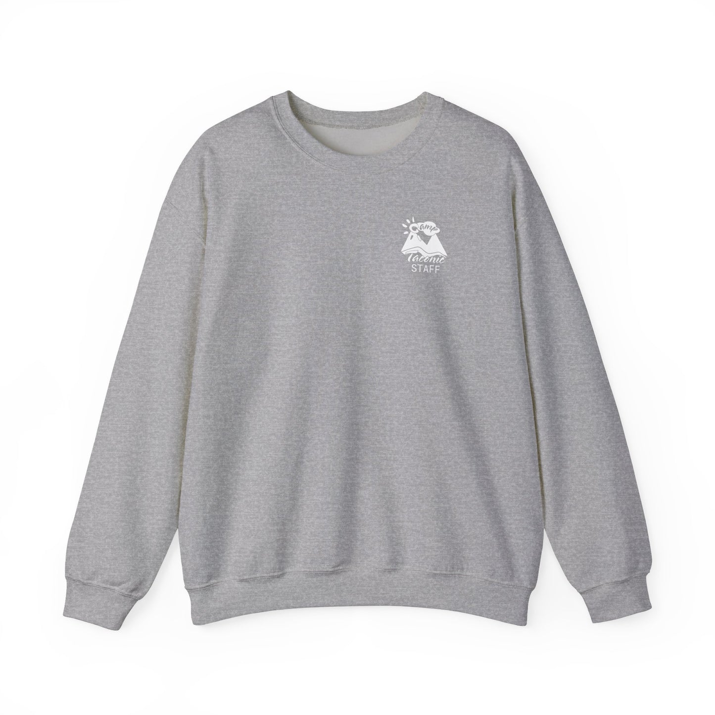 White Logo Crewneck