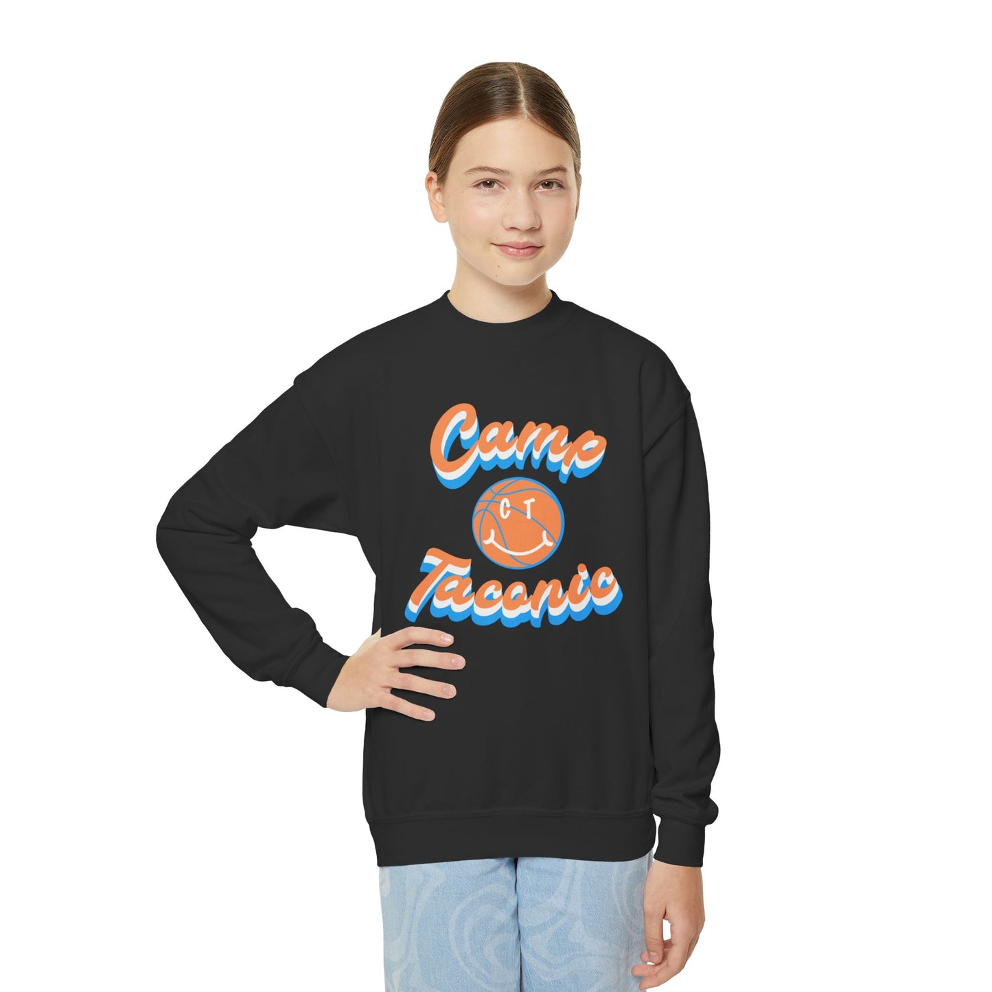 CT Basketball Youth Crewneck