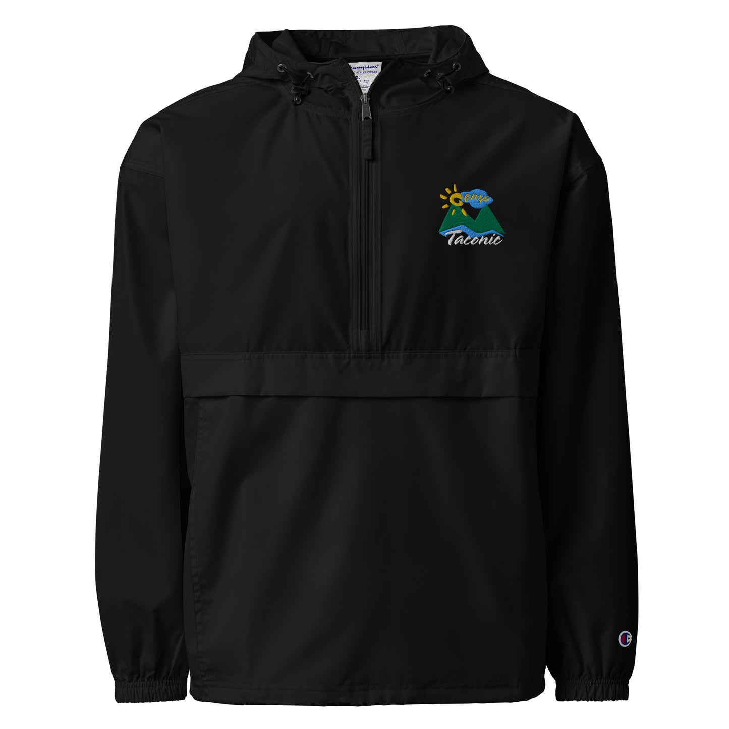 Embroidered Champion Pullover Jacket