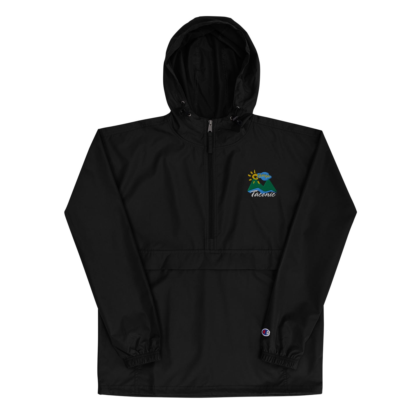 Embroidered Champion Pullover Jacket